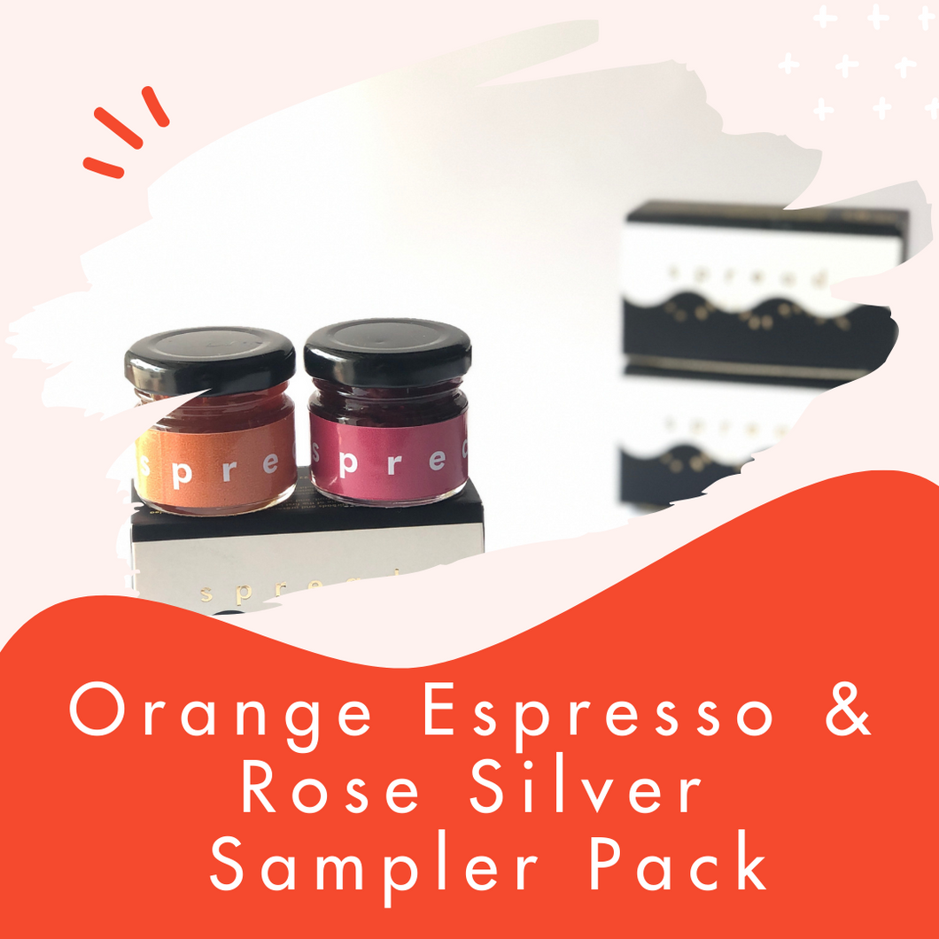Orange Espresso & Rose Silver Sampler Box