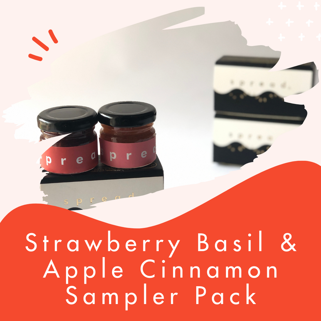 Strawberry Basil & Apple Cinnamon Sampler Box