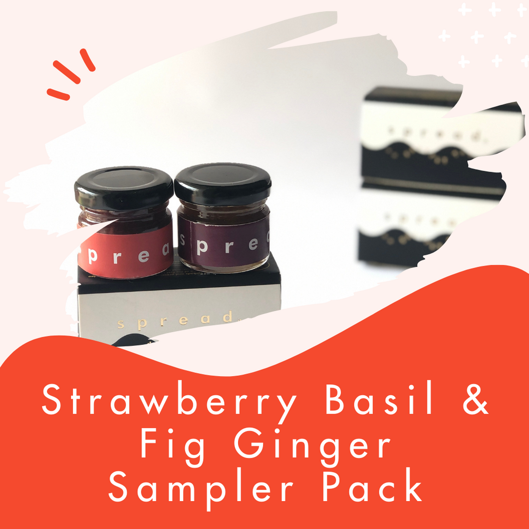 Strawberry Basil & Fig Ginger Sampler Box